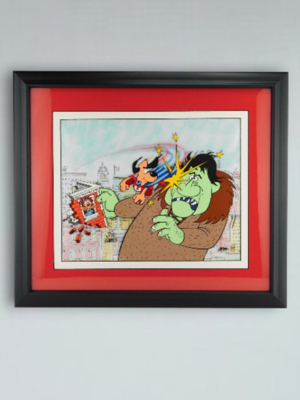 UNDERDOG Limited Edition Cel The BIG HIT Signed Joe Harris Art